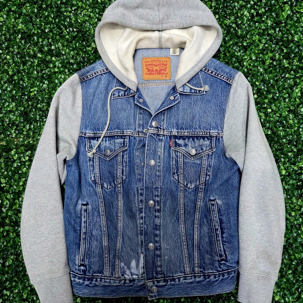Levi's Men's Hybrid Hoodie Trucker Jacket